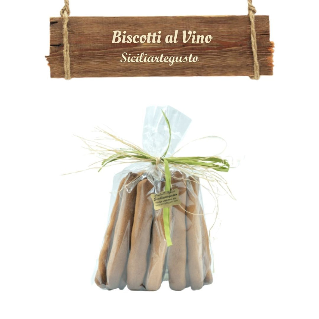 Biscotti al Vino tradizionali Siciliani - 250 gr.