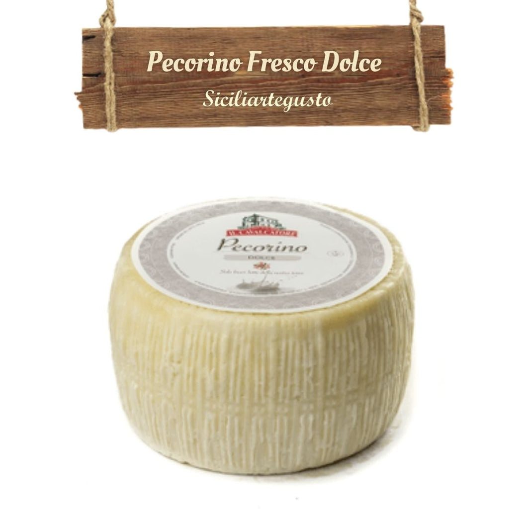 Pecorino Fresco Dolce Siciliano - 500gr