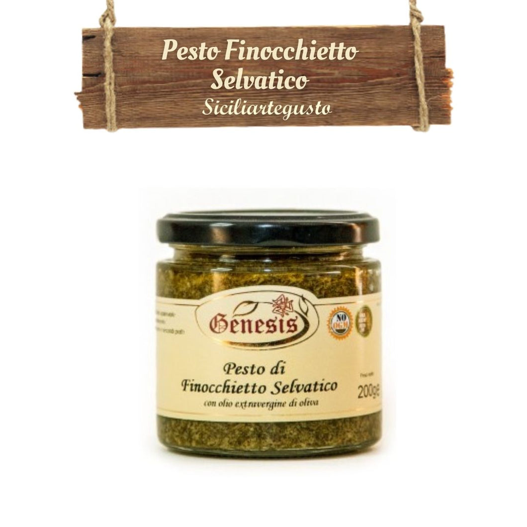 Pesto al FInocchietto Selvatico 200 gr - Specialitá Siciliana