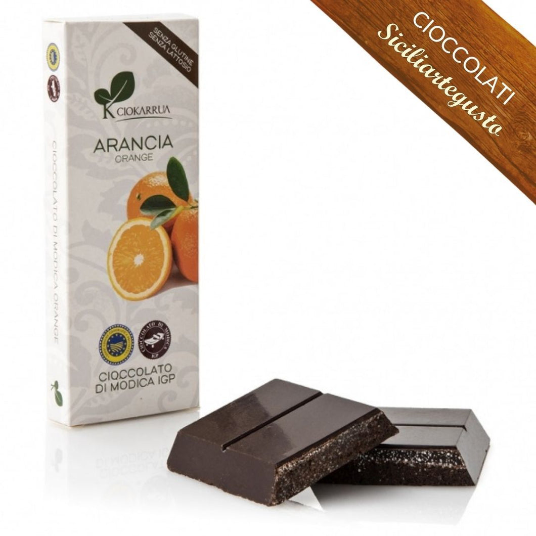 Cioccolato di Modica IGP Arancia