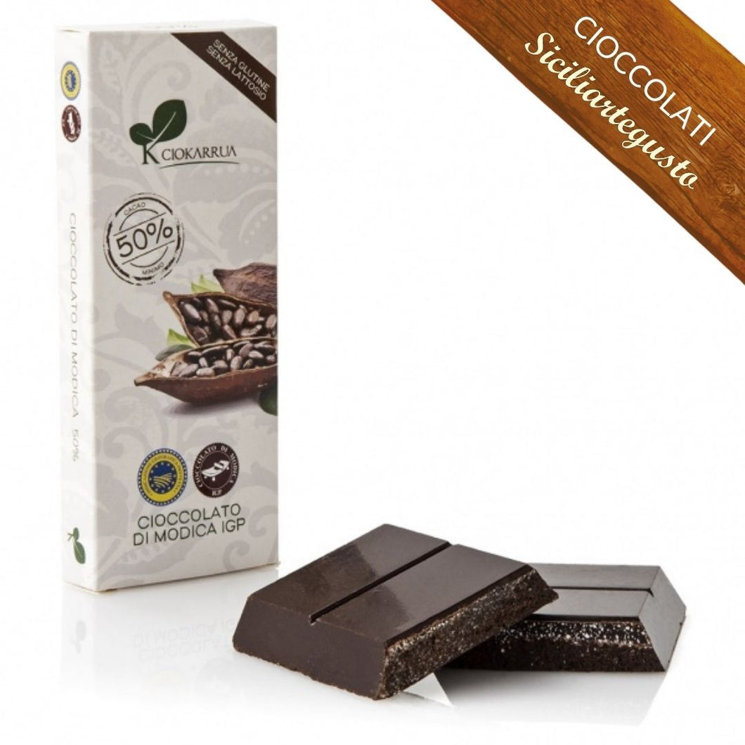 Cioccolato di Modica IGP Cacao 50%