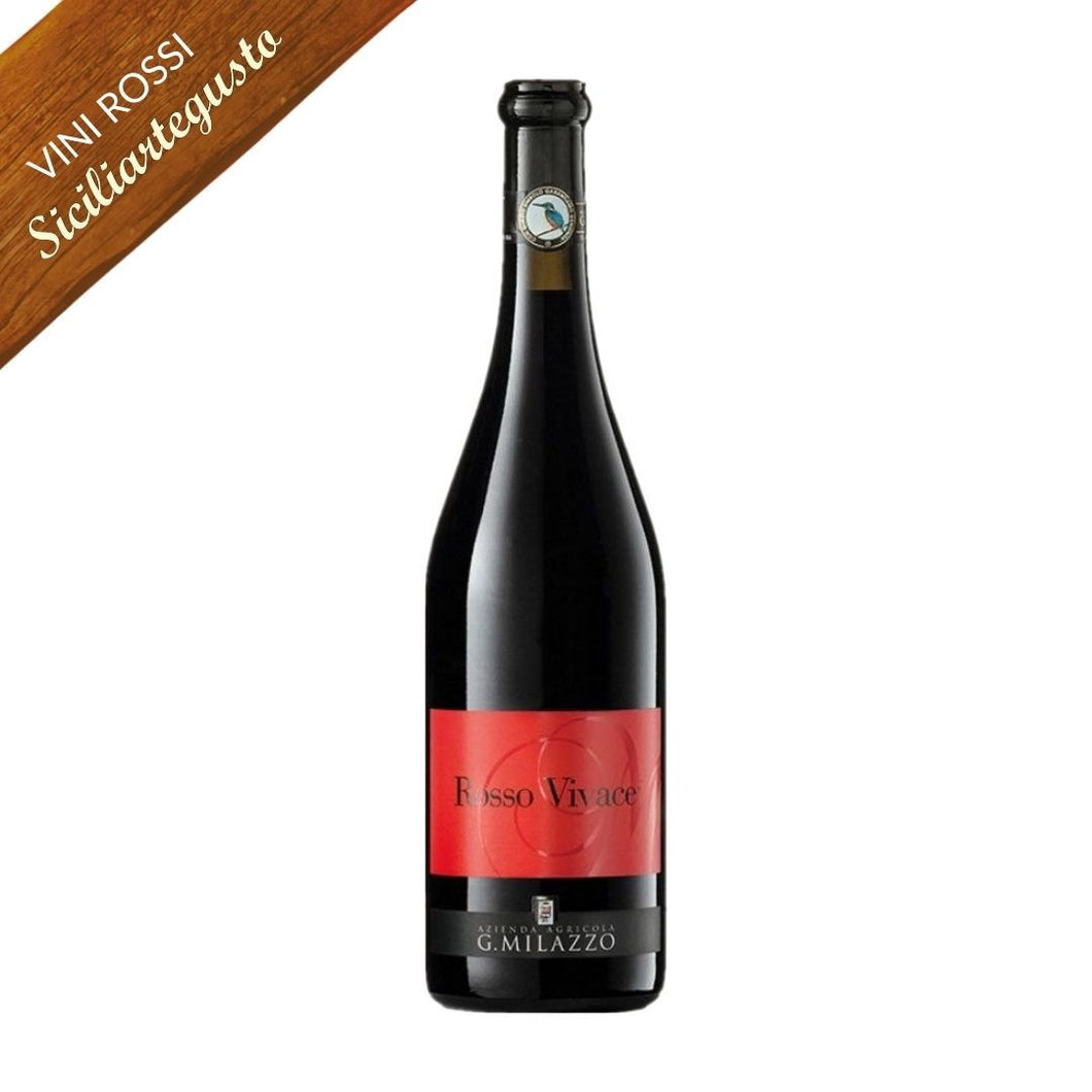 Rosso di Nera' Milazzo 2018 Sicilia DOC - Vino rosso frizzante