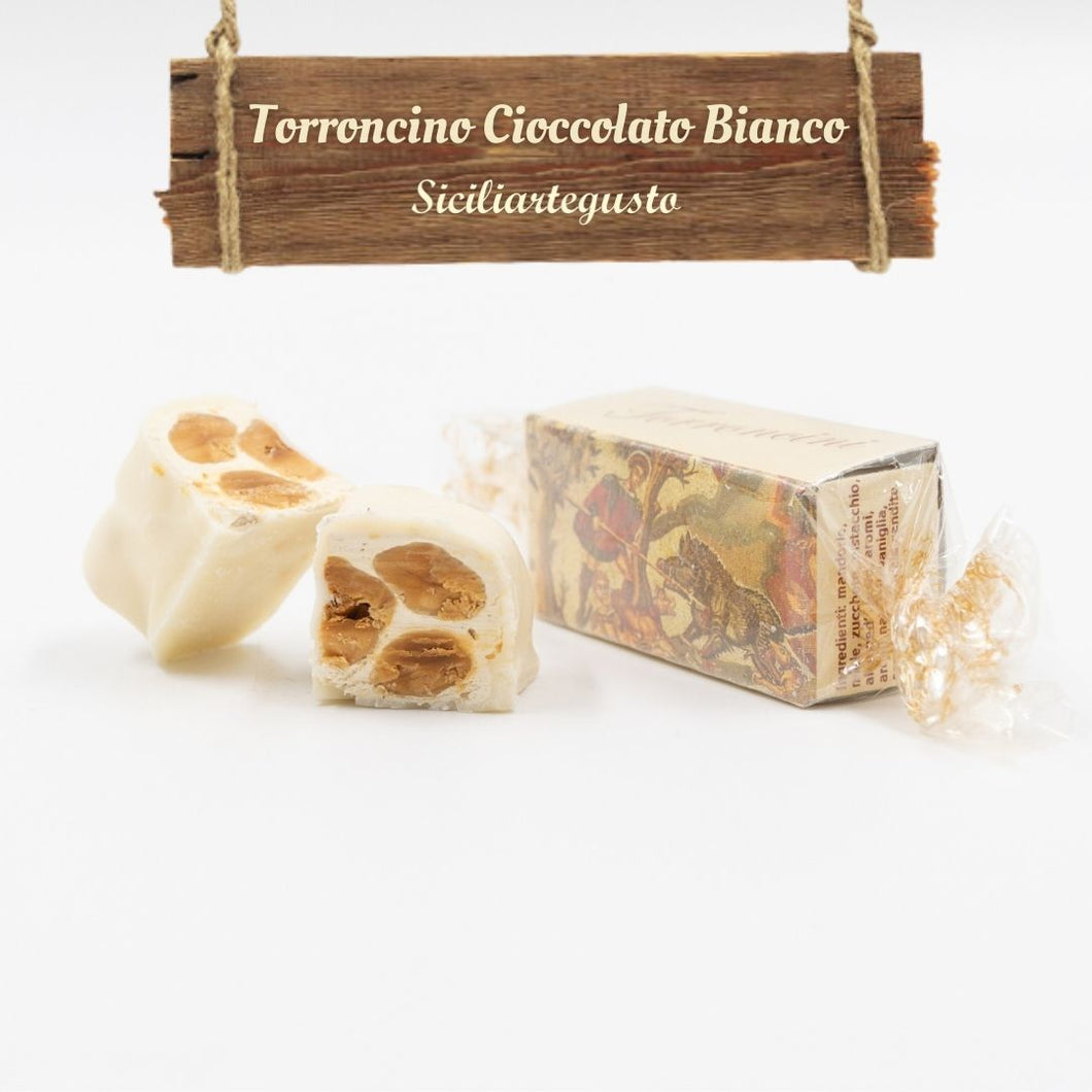 Torroncini Mosaici Piazza Armerina - Cioccolato Bianco